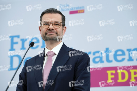 Presseskonferenz der FDP zur Vorstellung des neuen Generalsekretärs Marco Buschmann in Berlin