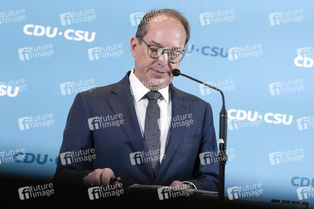 Fraktionssitzung der CDU/CSU-Bundestagsfraktion in Berlin