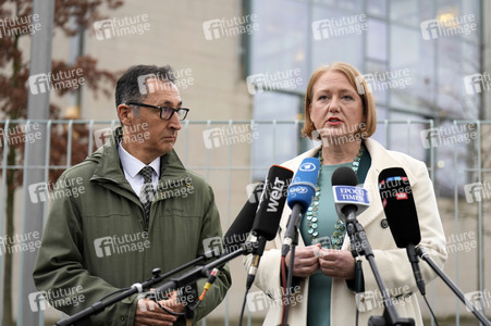 Statement von Lisa Paus und Cem Özdemir in Berlin