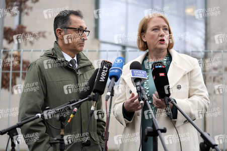 Statement von Lisa Paus und Cem Özdemir in Berlin