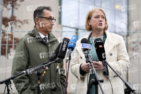 Statement von Lisa Paus und Cem Özdemir in Berlin