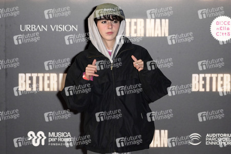 Filmpremiere 'Better Man - Die Robbie Williams Story' in Rom