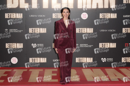 Filmpremiere 'Better Man - Die Robbie Williams Story' in Rom