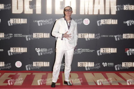 Filmpremiere 'Better Man - Die Robbie Williams Story' in Rom