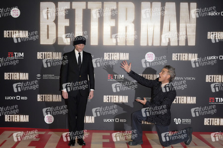 Filmpremiere 'Better Man - Die Robbie Williams Story' in Rom