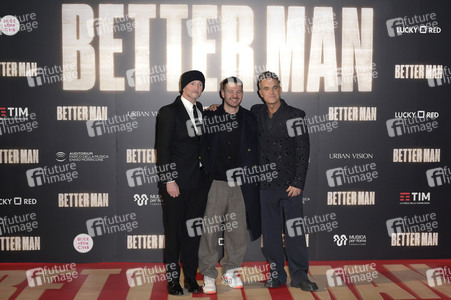Filmpremiere 'Better Man - Die Robbie Williams Story' in Rom
