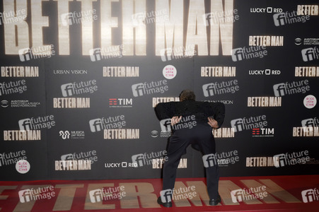 Filmpremiere 'Better Man - Die Robbie Williams Story' in Rom