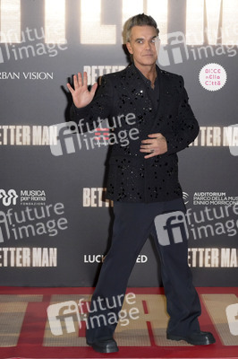 Filmpremiere 'Better Man - Die Robbie Williams Story' in Rom