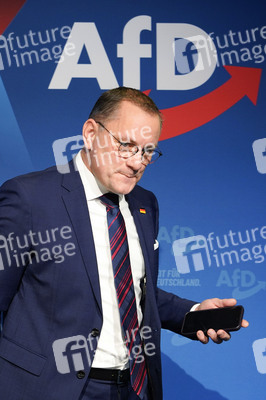 Pressekonferenz zur Präsentation des Kanzlerkandidaten der AfD für die Bundestagswahl 2025 in Berlin