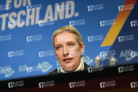 Pressekonferenz zur Präsentation des Kanzlerkandidaten der AfD für die Bundestagswahl 2025 in Berlin