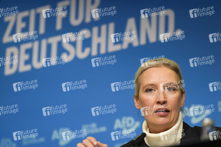 Pressekonferenz zur Präsentation des Kanzlerkandidaten der AfD für die Bundestagswahl 2025 in Berlin