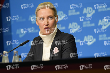 Pressekonferenz zur Präsentation des Kanzlerkandidaten der AfD für die Bundestagswahl 2025 in Berlin