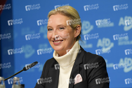 Pressekonferenz zur Präsentation des Kanzlerkandidaten der AfD für die Bundestagswahl 2025 in Berlin