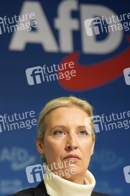 Pressekonferenz zur Präsentation des Kanzlerkandidaten der AfD für die Bundestagswahl 2025 in Berlin