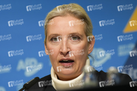 Pressekonferenz zur Präsentation des Kanzlerkandidaten der AfD für die Bundestagswahl 2025 in Berlin