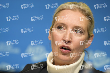 Pressekonferenz zur Präsentation des Kanzlerkandidaten der AfD für die Bundestagswahl 2025 in Berlin