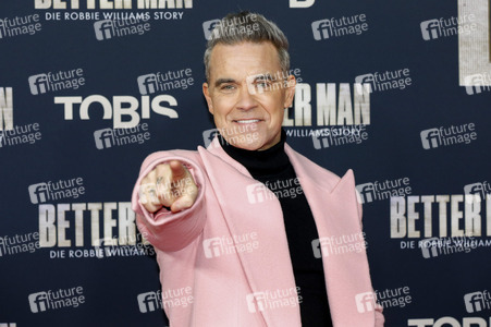 Filmpremiere 'Better Man - Die Robbie Williams Story' in Köln
