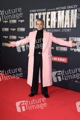 Filmpremiere 'Better Man - Die Robbie Williams Story' in Köln