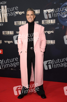Filmpremiere 'Better Man - Die Robbie Williams Story' in Köln