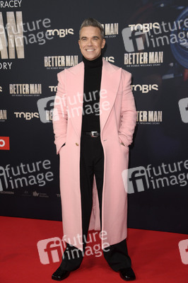 Filmpremiere 'Better Man - Die Robbie Williams Story' in Köln