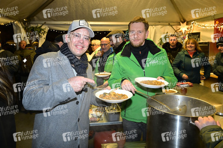 Michael Kretschmer beim Charity-Kochen in Görlitz