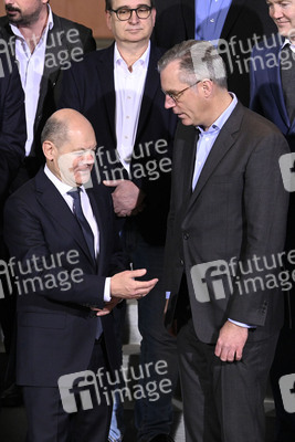 Treffen von Olaf Scholz mit Vertretern der Stahlbranche in Berlin