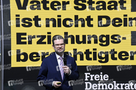 Presseskonferenz der FDP zur Kampagnenpräsentation zur Bundestagswahl 2025 in Berlin