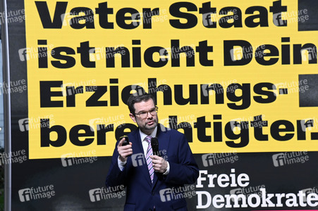 Presseskonferenz der FDP zur Kampagnenpräsentation zur Bundestagswahl 2025 in Berlin