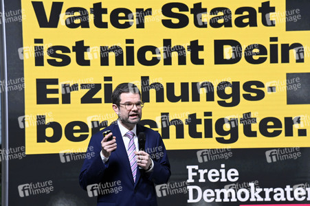 Presseskonferenz der FDP zur Kampagnenpräsentation zur Bundestagswahl 2025 in Berlin
