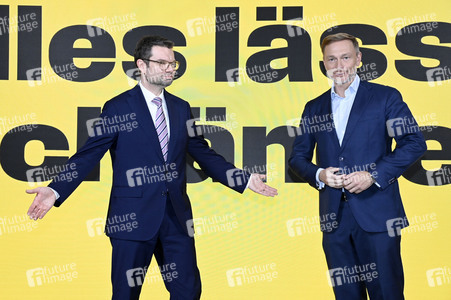 Presseskonferenz der FDP zur Kampagnenpräsentation zur Bundestagswahl 2025 in Berlin