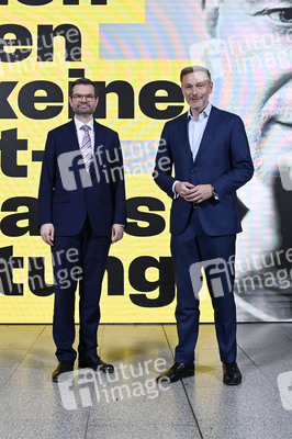 Presseskonferenz der FDP zur Kampagnenpräsentation zur Bundestagswahl 2025 in Berlin