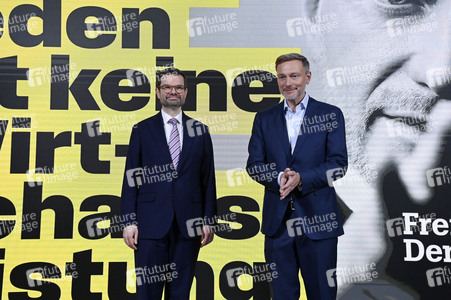 Presseskonferenz der FDP zur Kampagnenpräsentation zur Bundestagswahl 2025 in Berlin