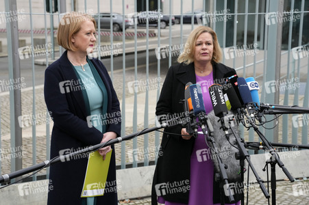 Pressekonferenz Nationaler Aktionsplan gegen Menschenhandel und Gewaltstrategien in Berlin