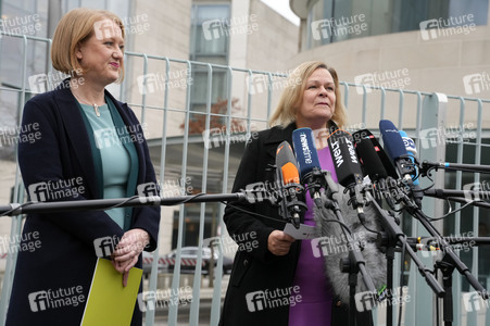 Pressekonferenz Nationaler Aktionsplan gegen Menschenhandel und Gewaltstrategien in Berlin