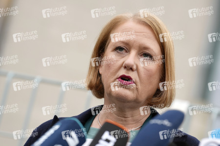 Pressekonferenz Nationaler Aktionsplan gegen Menschenhandel und Gewaltstrategien in Berlin