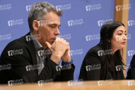 Bundespressekonferenz 14. Integrationsbericht in Berlin