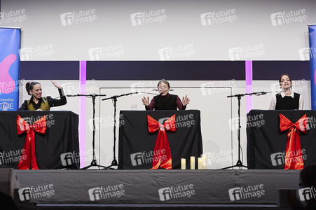 Katharina, Anna und Nellie Thalbach auf der lit.Cologne Spezial 2024 in Köln