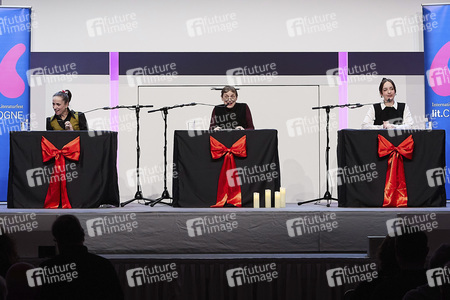 Katharina, Anna und Nellie Thalbach auf der lit.Cologne Spezial 2024 in Köln