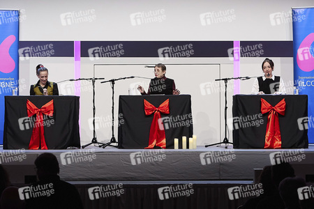 Katharina, Anna und Nellie Thalbach auf der lit.Cologne Spezial 2024 in Köln