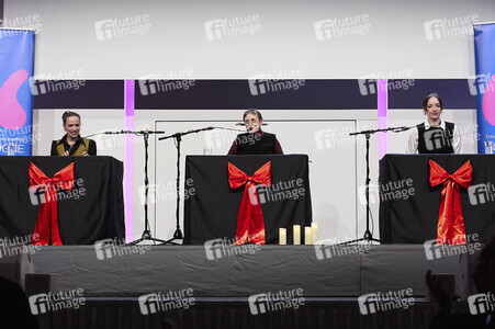 Katharina, Anna und Nellie Thalbach auf der lit.Cologne Spezial 2024 in Köln