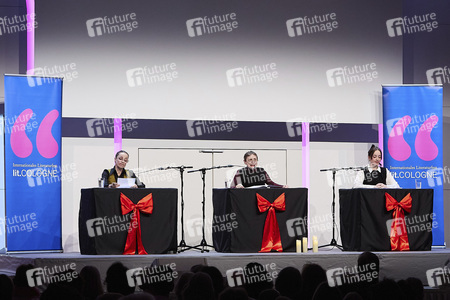 Katharina, Anna und Nellie Thalbach auf der lit.Cologne Spezial 2024 in Köln