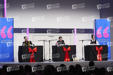 Katharina, Anna und Nellie Thalbach auf der lit.Cologne Spezial 2024 in Köln