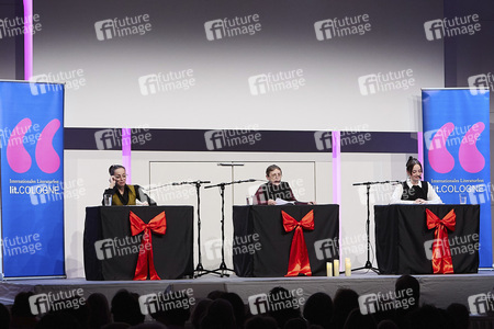 Katharina, Anna und Nellie Thalbach auf der lit.Cologne Spezial 2024 in Köln