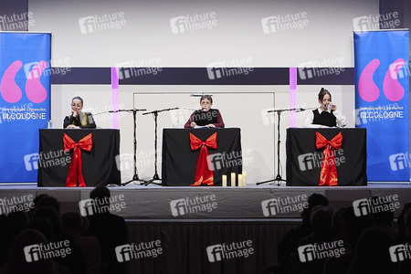 Katharina, Anna und Nellie Thalbach auf der lit.Cologne Spezial 2024 in Köln