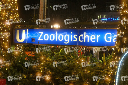 City-Weihnachtsmarkt an der Gedächtniskirche in Berlin