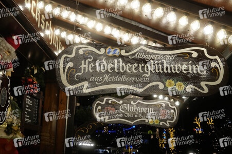 City-Weihnachtsmarkt an der Gedächtniskirche in Berlin