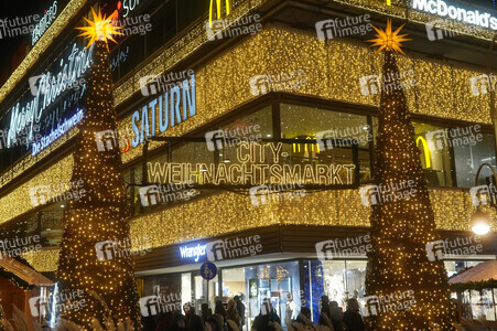 City-Weihnachtsmarkt an der Gedächtniskirche in Berlin
