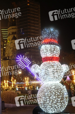 City-Weihnachtsmarkt an der Gedächtniskirche in Berlin
