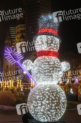 City-Weihnachtsmarkt an der Gedächtniskirche in Berlin