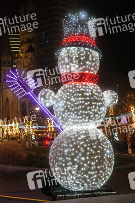 City-Weihnachtsmarkt an der Gedächtniskirche in Berlin